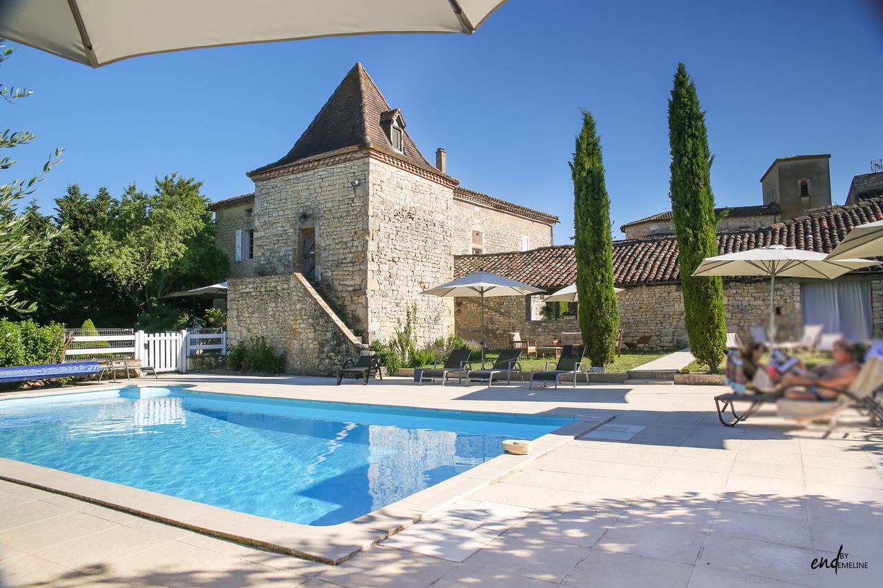 Les Vents Bleus Hotel Donnazac Екстериор снимка